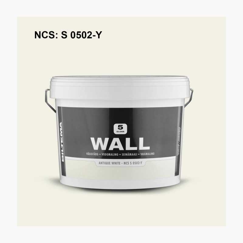 Veggmaling WALL, antikkhvit, 10 L v:4235224