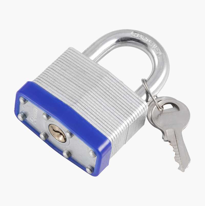 Hengelås, laminert, 50 mm v:4813725 Hengelås, laminert, 50 mm v:4813725