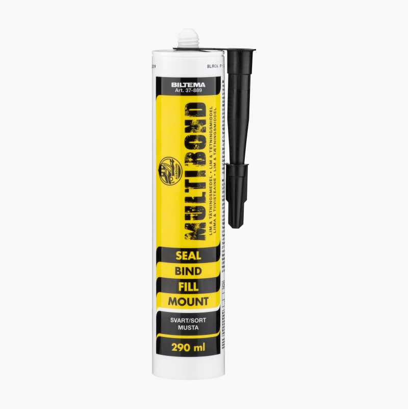 Multibond svart, 290 ml v:6168335