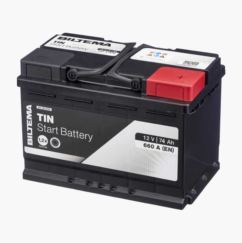 Startbatteri, 12 V, 74 Ah v:8242418