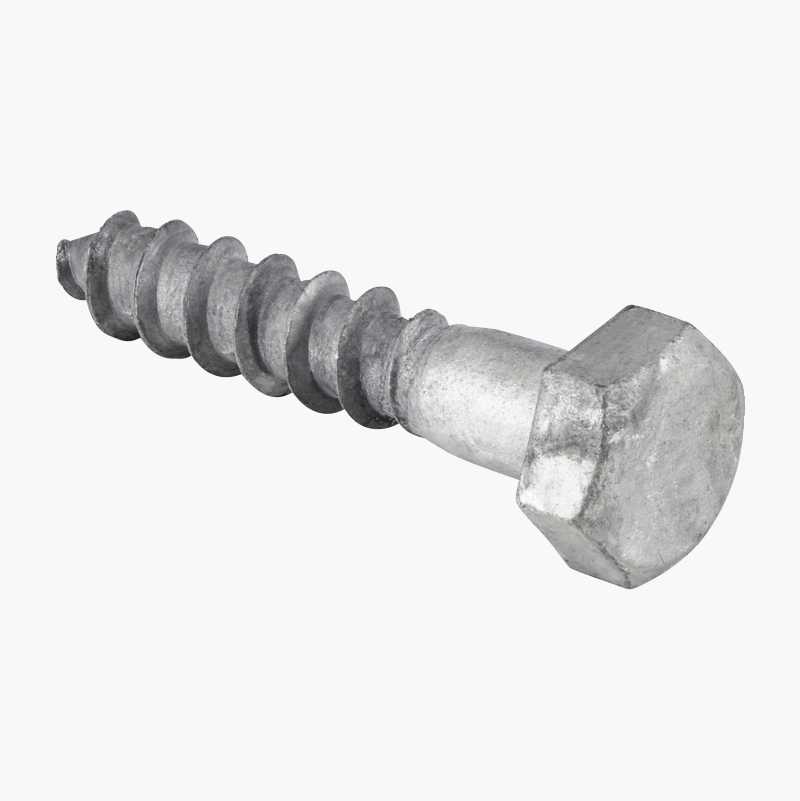 Fransk treskrue, 10 x 50 mm, 25 stk. v:9621074