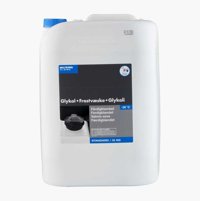 Frostvæske (glykol) ferdigblandet (G11), 12 kg v:1608724 Frostvæske (glykol) ferdigblandet (G11), 12 kg v:1608724