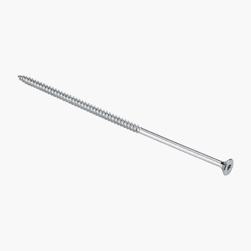 Treskrue 6 x 180, elforsinket, 100 stk. v:6100940