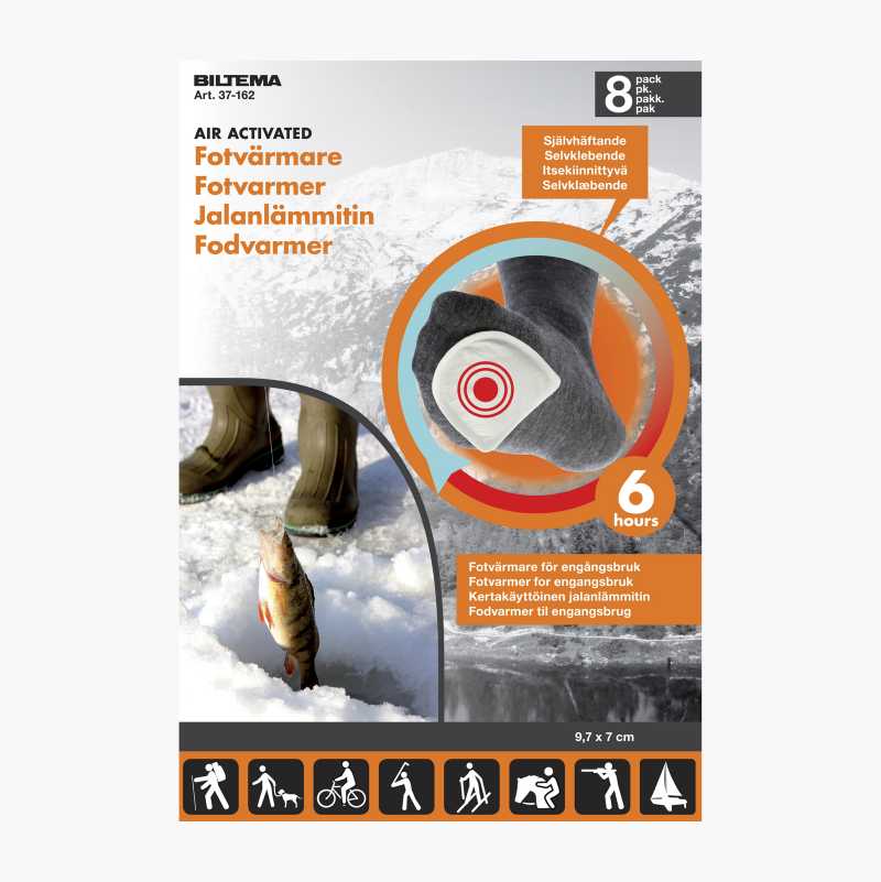 Fotvarmer, 4-par v:8800195