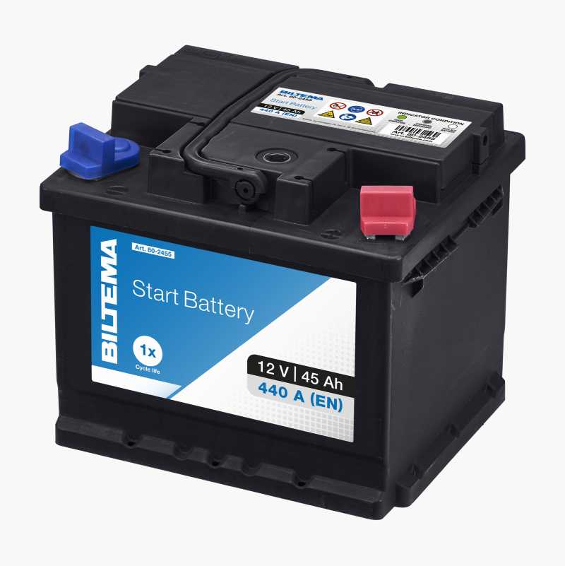 Startbatteri, 12 V, 45 Ah v:3813301