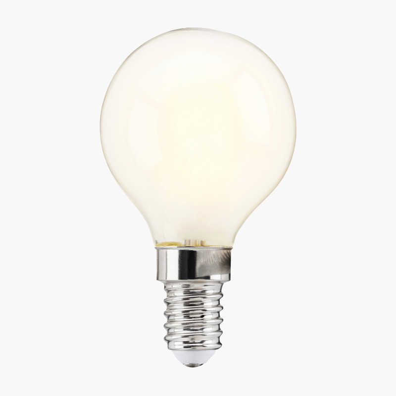 Miniglob E14, dimbar, frostet v:8297422 Miniglob E14, dimbar, frostet v:8297422