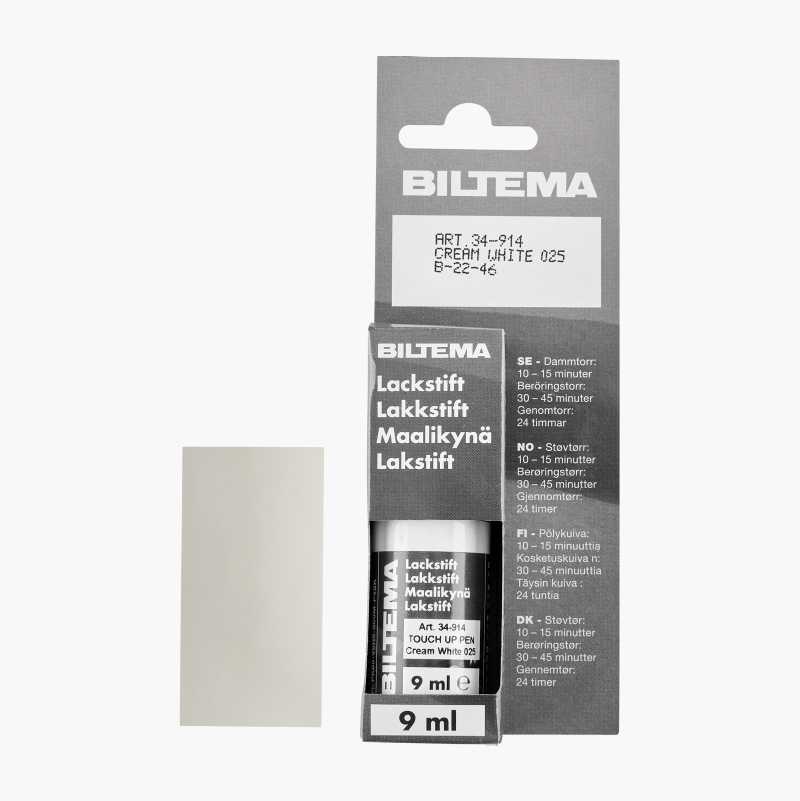 Lakkstift, kremhvit 025, 9 ml v:1927470 Lakkstift, kremhvit 025, 9 ml v:1927470