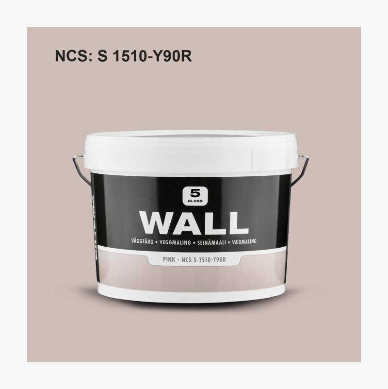 Veggmaling WALL, rosa, 3 L v:5585471