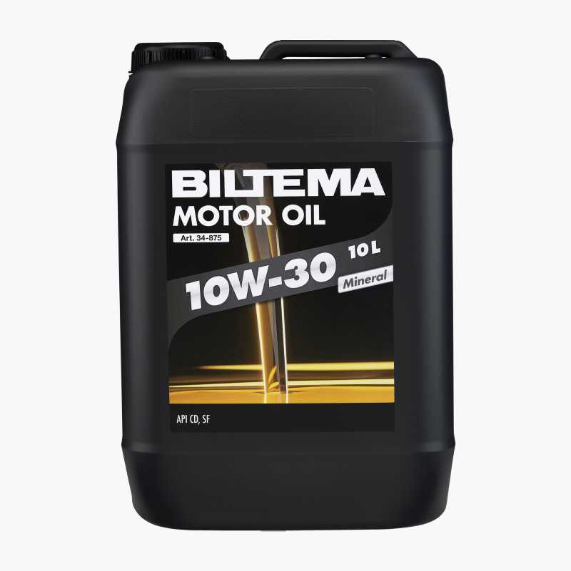 Mineralbasert motorolje 10W-30, API CD, SF, 10 L v:3412481 Mineralbasert motorolje 10W-30, API CD, SF, 10 L v:3412481