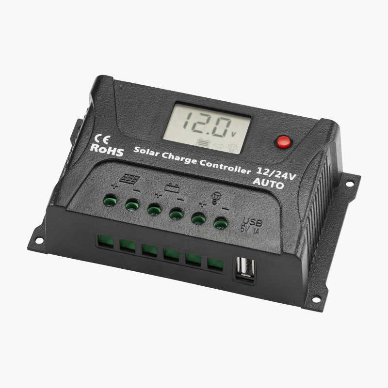Solcelleregulator PWM, 20 A v:4947866