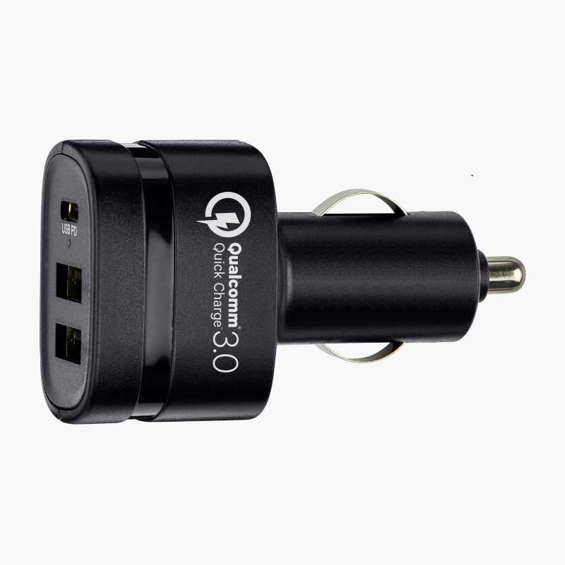 USB-lader 12 / 24 V, 1 stk. USB C og 2 stk. USB A, 40 W v:1022724 USB-lader 12 / 24 V, 1 stk. USB C og 2 stk. USB A, 40 W v:1022724