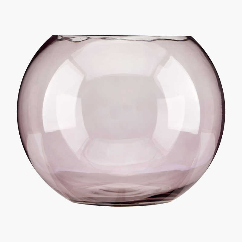 Glasskål, rosa v:6671902