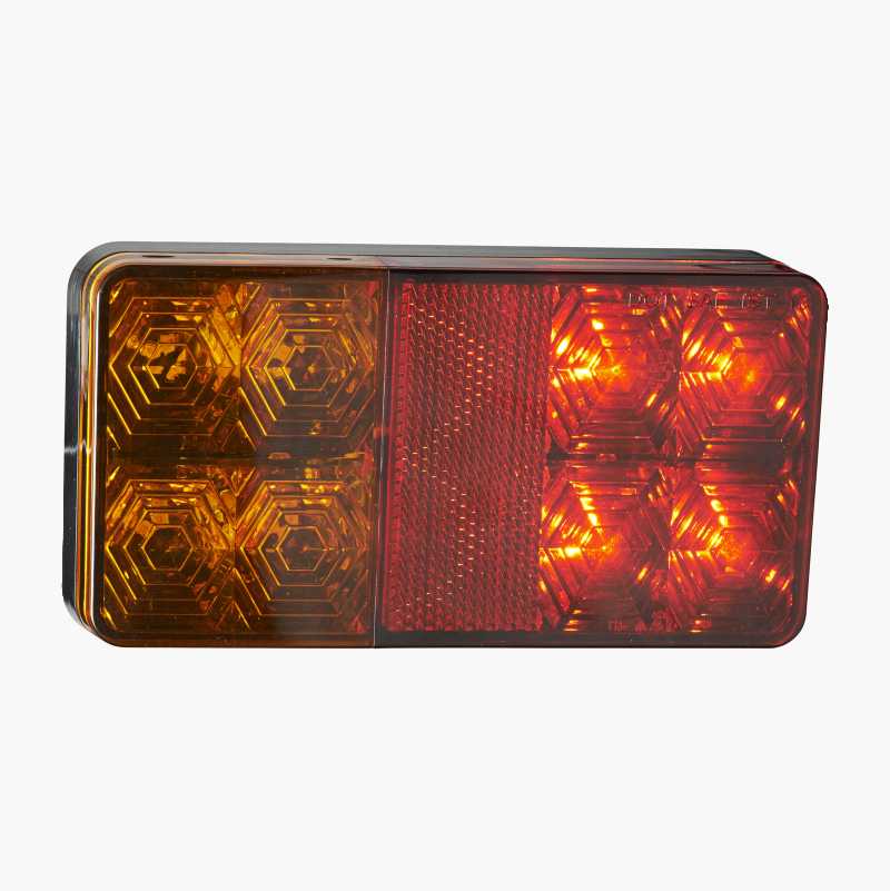 Baklykt, LED, 154 x 84 mm v:9128019