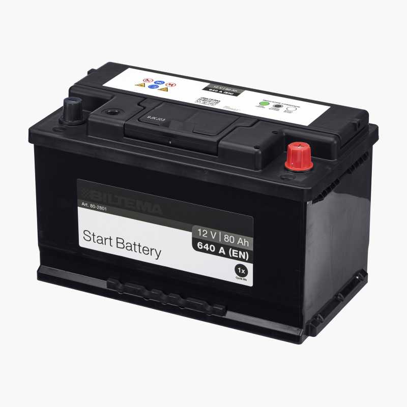 Startbatteri, 12 V, 80 Ah v:9412892