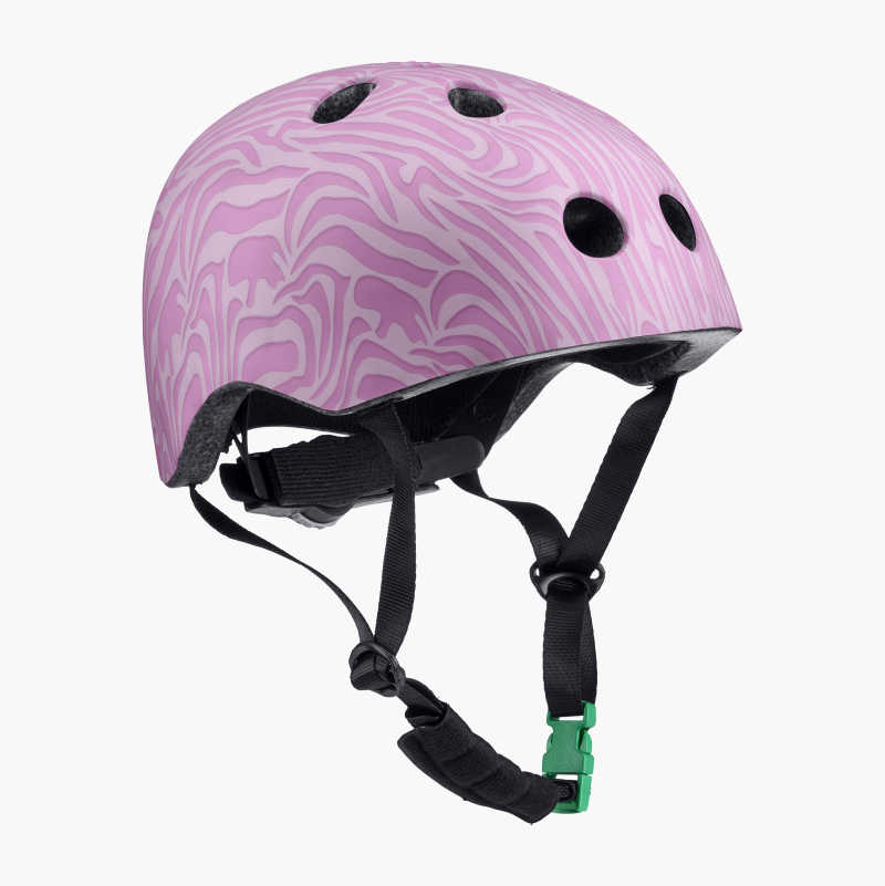 Skate-/sykkelhjelm for barn, sebra, XS v:1715329