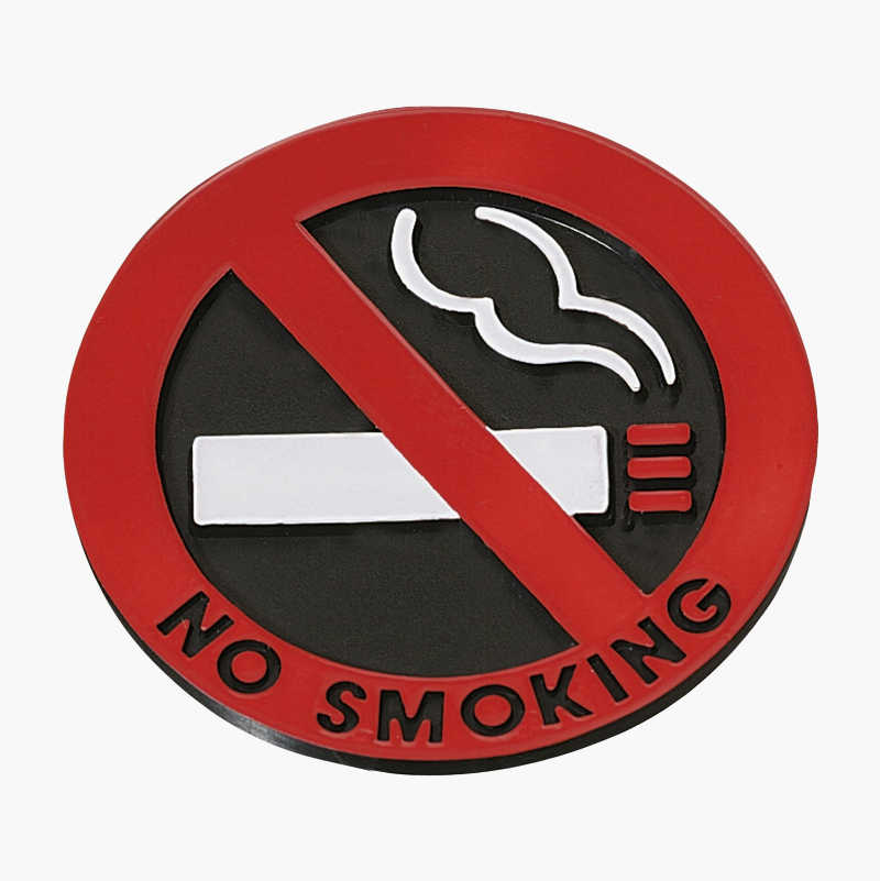 Dekal «No smoking», 2 stk. v:8741748