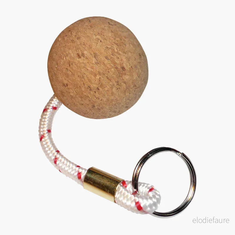 Nøkkelring, korkball v:7032800 Nøkkelring, korkball v:7032800