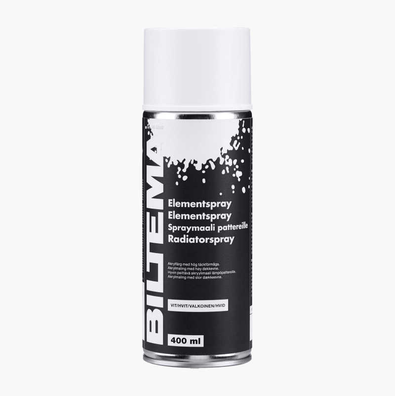Elementspray, hvit, 400 ml v:4876724 Elementspray, hvit, 400 ml v:4876724