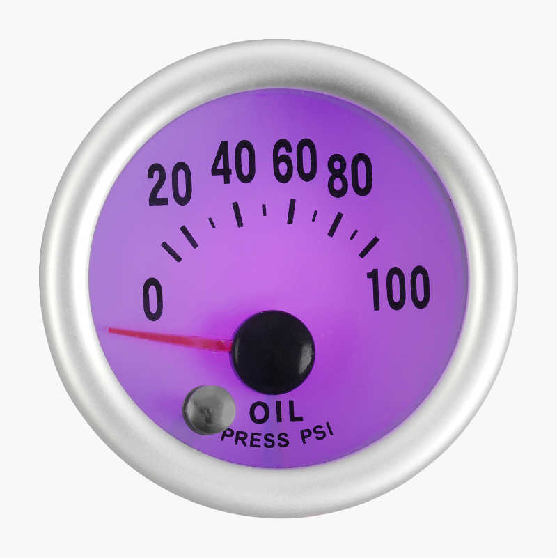 Oljetrykkmåler, analog, farge v:7398415