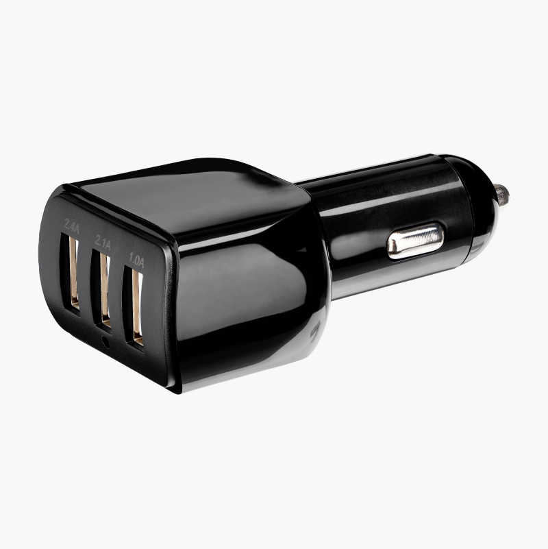 Billader med 3 USB-uttak, 12/24 V v:7889187 Billader med 3 USB-uttak, 12/24 V v:7889187