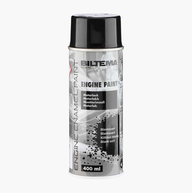 Motorlakk, blanksvart, 400 ml v:9862692 Motorlakk, blanksvart, 400 ml v:9862692