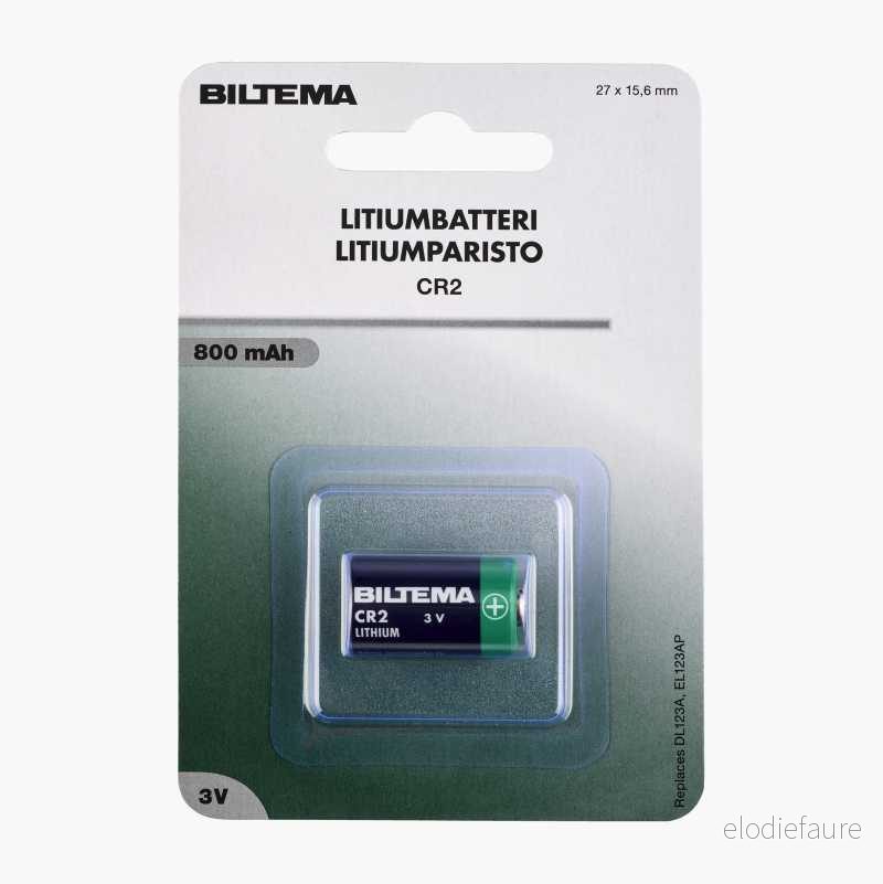 CR2 litiumbatteri, 3 V v:6963616