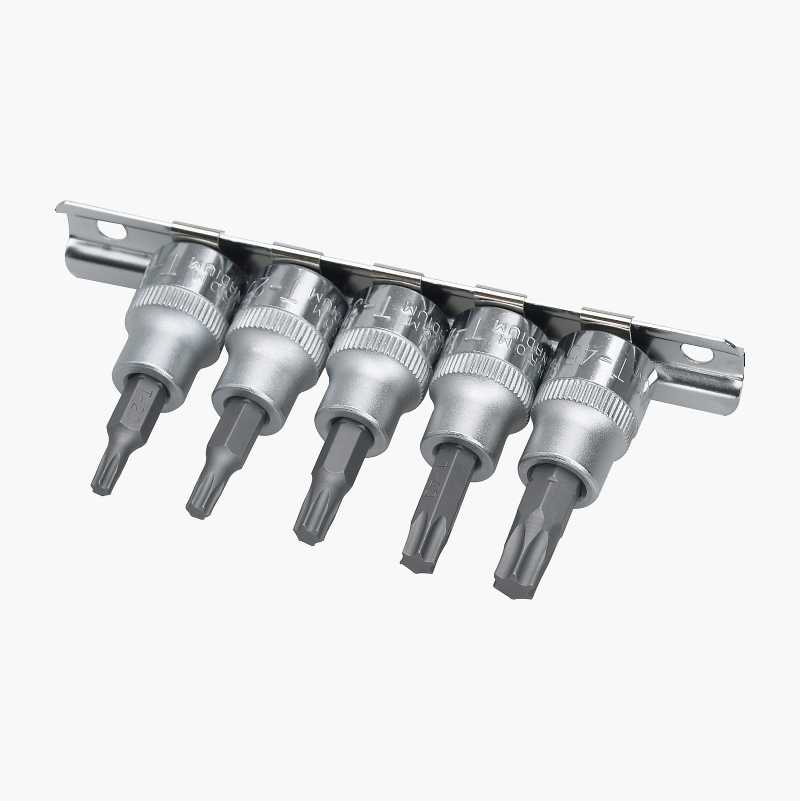 Bitspipesett 3/8", Torx, 5 stk. v:4580553 Bitspipesett 3/8", Torx, 5 stk. v:4580553