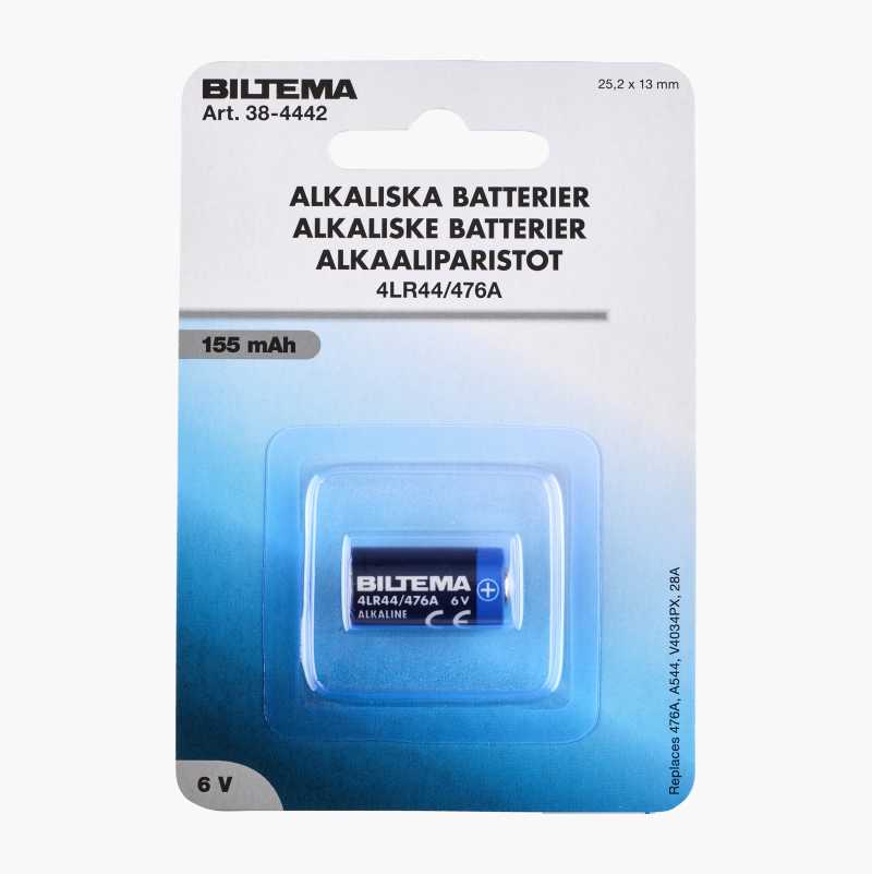 4LR44/PX28G, alkalisk batteri, 6 V v:4132224