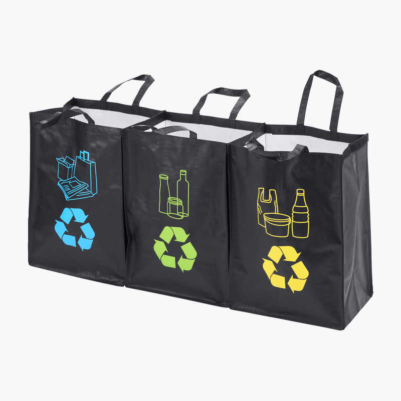 Sorteringsbeholder, 3 x 45 liter v:3570782 Sorteringsbeholder, 3 x 45 liter v:3570782
