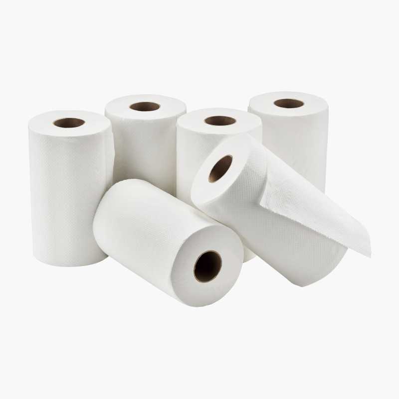 Tørkepapir, 6-pakning, 60 meter/rull v:9765455