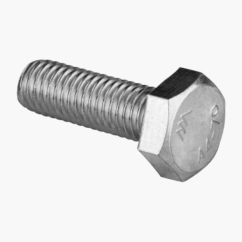 Sekskantskrue M10 x 30 mm, A4, 5 stk. v:3482111
