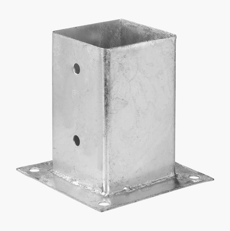 Stolpefeste med plate, 91 x 91 mm v:4377612
