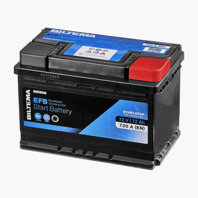 Startbatteri EFB, 12 V, 72 Ah v:9289177 Startbatteri EFB, 12 V, 72 Ah v:9289177