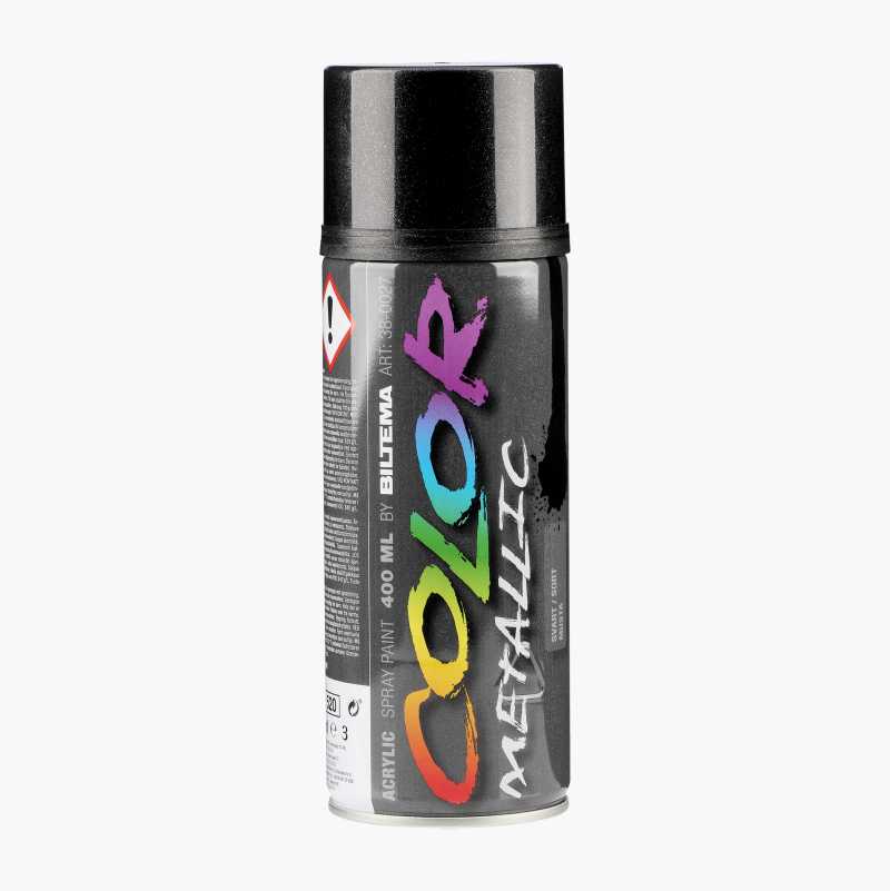Spraymaling, metallic, sort, 400 ml v:1118052 Spraymaling, metallic, sort, 400 ml v:1118052