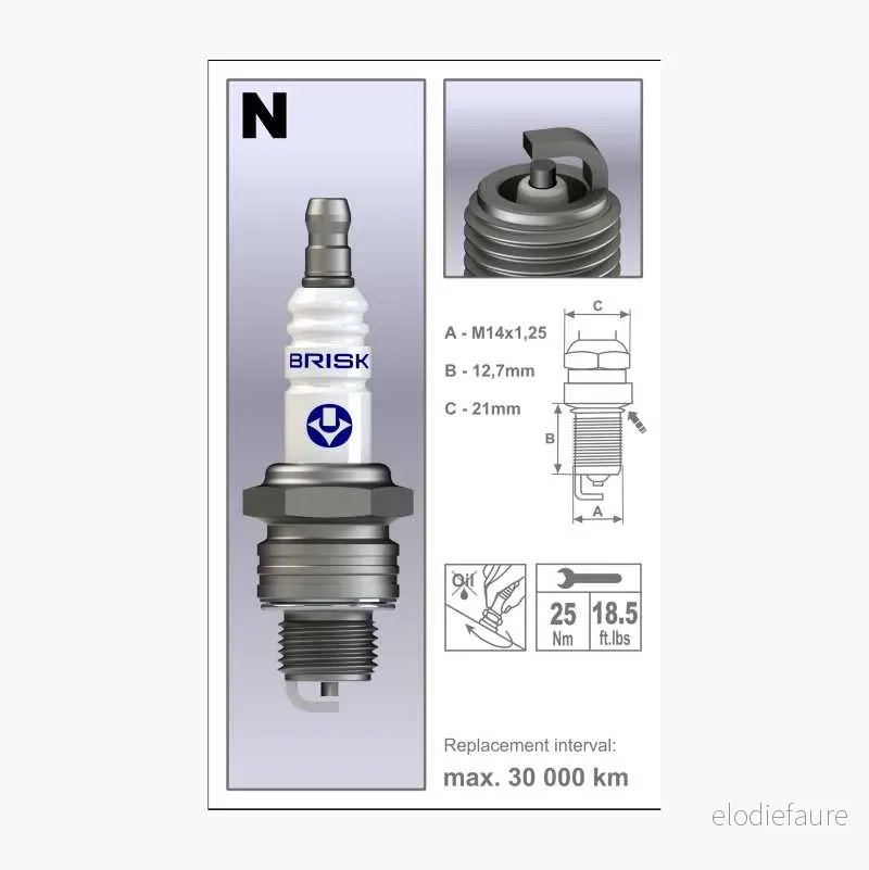Tennplugg NR14C v:3259704 Tennplugg NR14C v:3259704