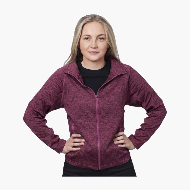 Fleecejakke stretch, dame, M v:5887851 Fleecejakke stretch, dame, M v:5887851