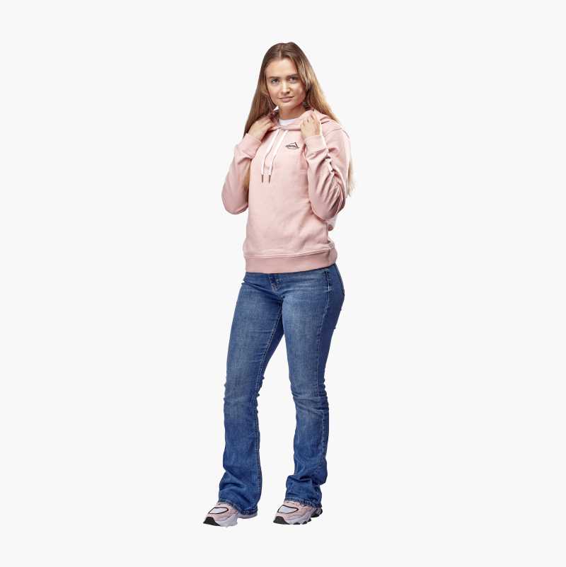 Hoodie, dame, lyserosa v:7528822 Hoodie, dame, lyserosa v:7528822