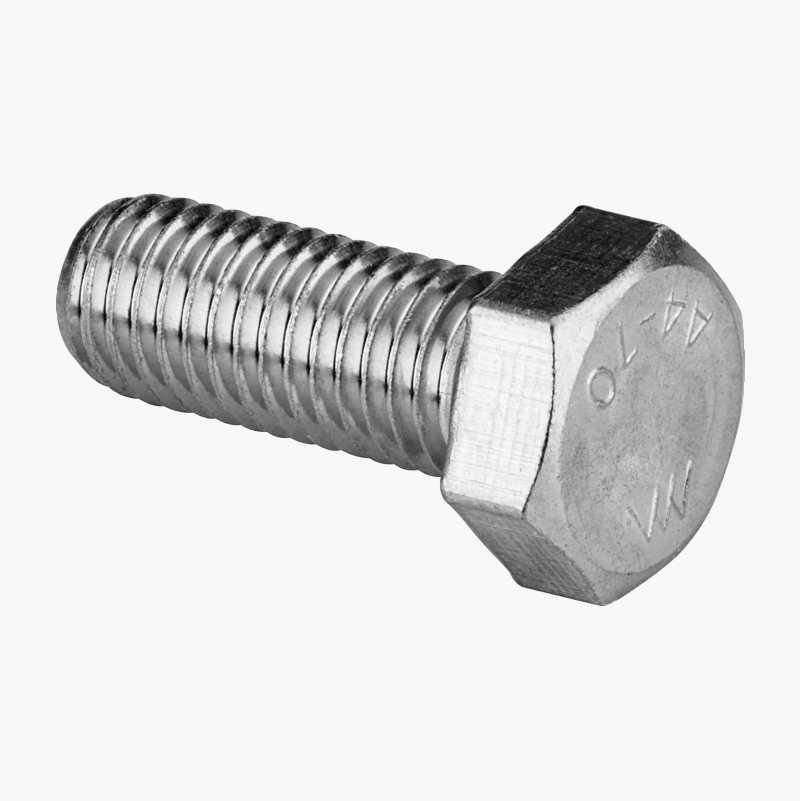Sekskantskrue M12 x 30 mm, A4, 5 stk. v:1413211 Sekskantskrue M12 x 30 mm, A4, 5 stk. v:1413211