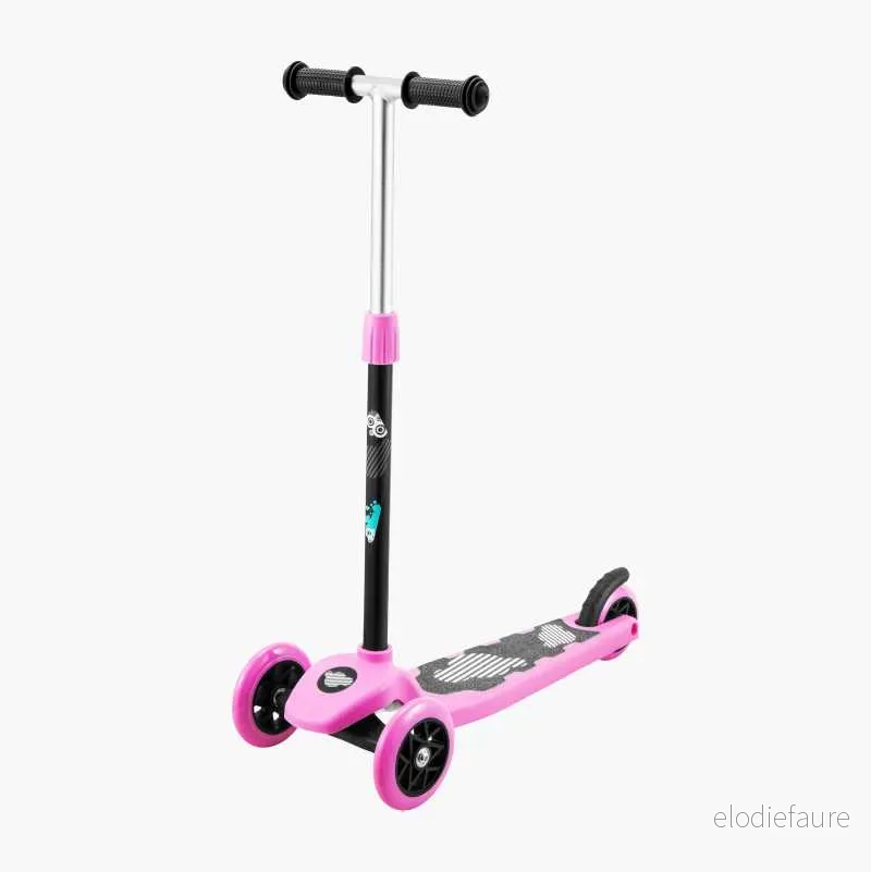 Sparkesykkel med tre hjul, rosa v:4201543 Sparkesykkel med tre hjul, rosa v:4201543