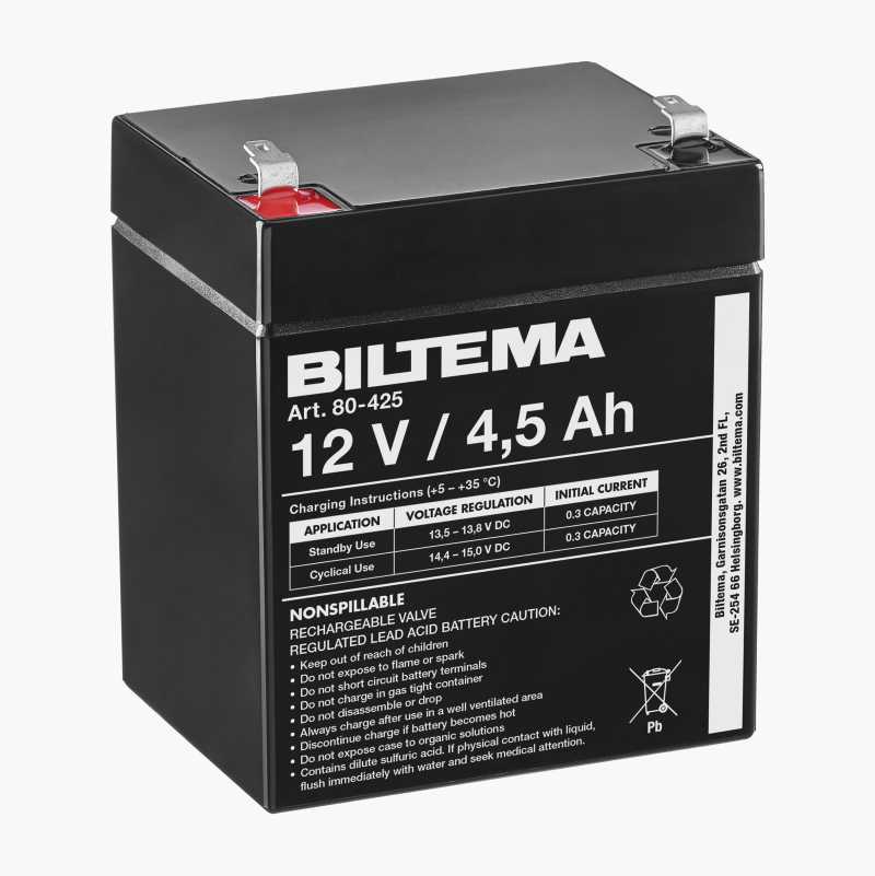 Blybatteri, 12 V, 4,5 Ah, 90 x 70 x 101 mm v:5682288