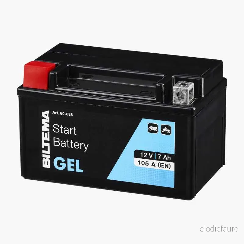 MC-batteri gelé, 12 V, 7 Ah, 151 x 88 x 94 mm v:7055041