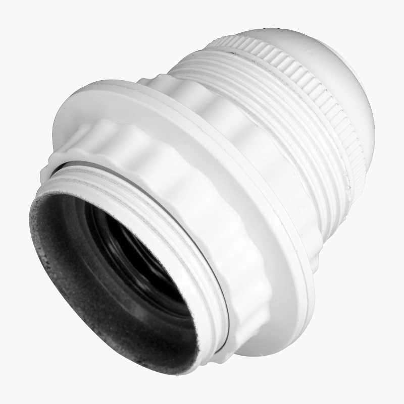 Lampeholder E27, skjermring, hvit v:8167153