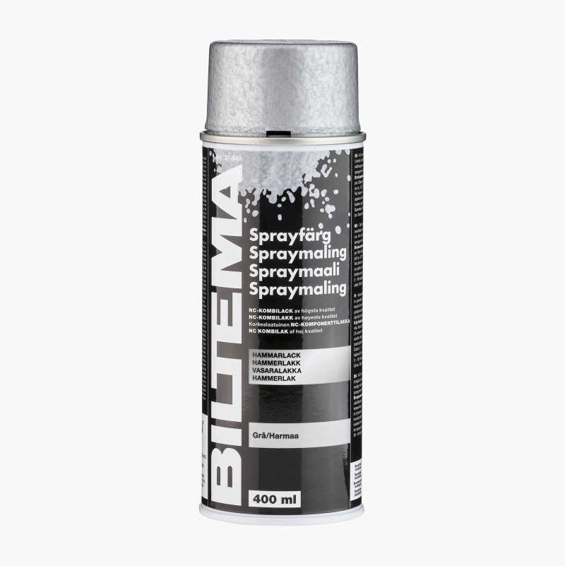 Spraymaling, hammerlakk, grå, 400 ml v:9830663 Spraymaling, hammerlakk, grå, 400 ml v:9830663