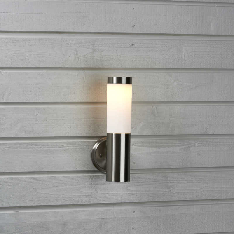 Solcellelampe, veggmontert, LED, IP44 v:8334736 Solcellelampe, veggmontert, LED, IP44 v:8334736