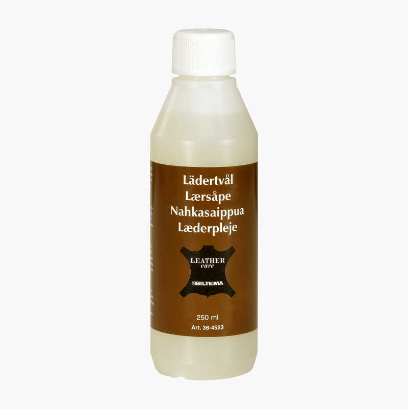 Lærsåpe, 250 ml v:4100404 Lærsåpe, 250 ml v:4100404