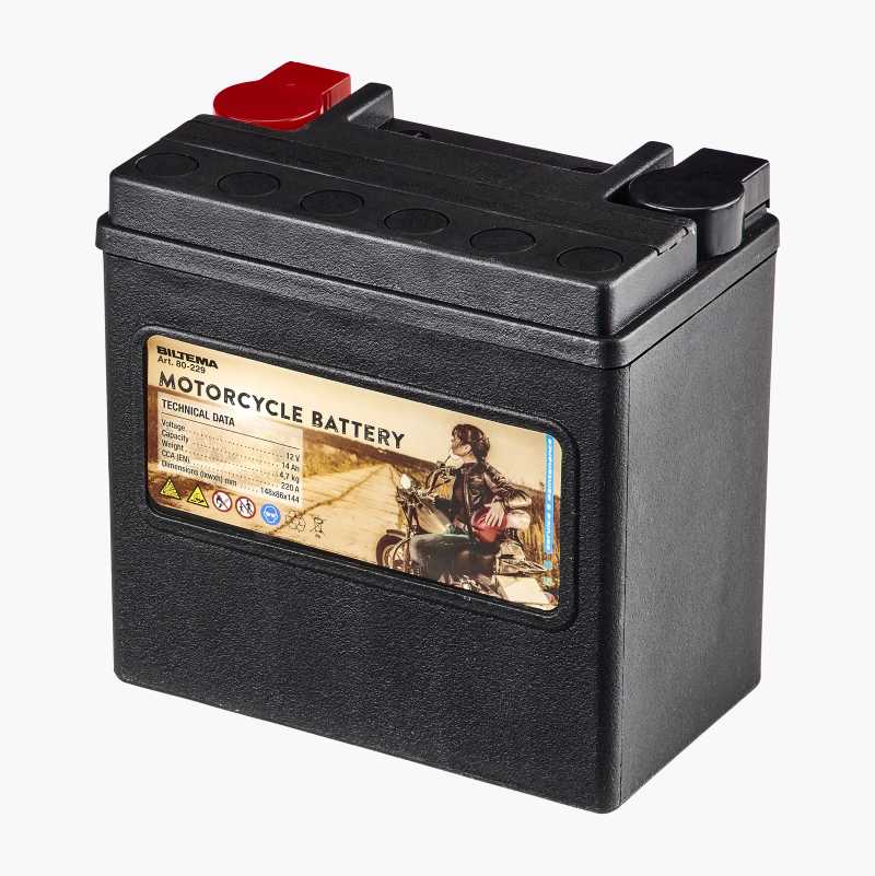 MC-batteri AGM, 12 V, 14 Ah, 148 x 86 x 144 mm v:3033209