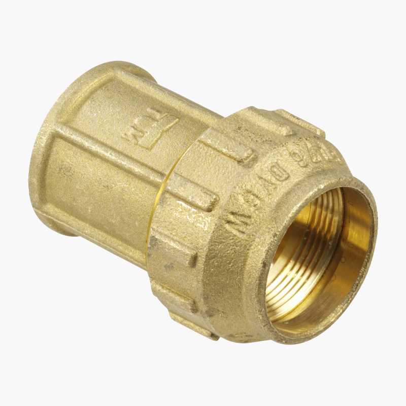 PEM-kobling, rett, 25 mm x 3/4" (R20) hunn v:6278550