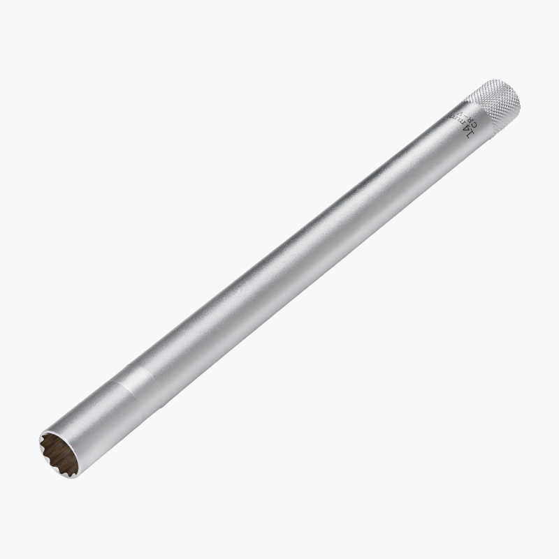 Tennpluggpipe 3/8", lang, 16 mm v:9316376