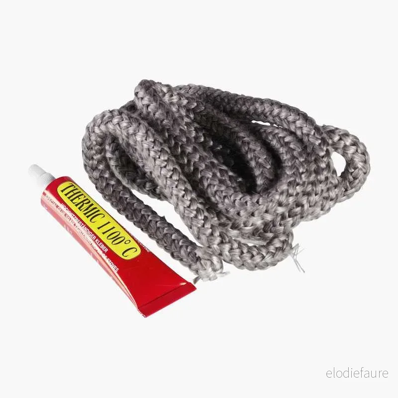 Glassfiberpakning/kamintetning, ∅6 mm x 2 m v:9068450 Glassfiberpakning/kamintetning, ∅6 mm x 2 m v:9068450