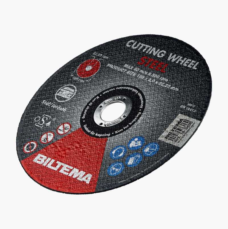 Kappeskive stål, flat, 180 mm v:7022965